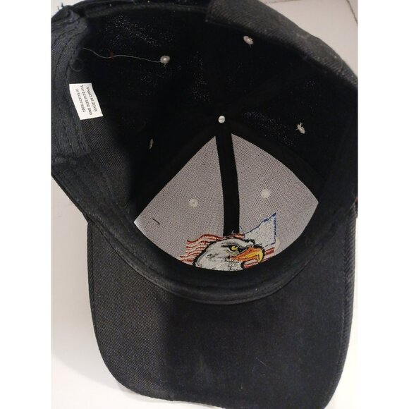 Mens Hat USA American Flag Eagle with Stars and Stripes embroidered Baseball cap - Picture 6 of 8